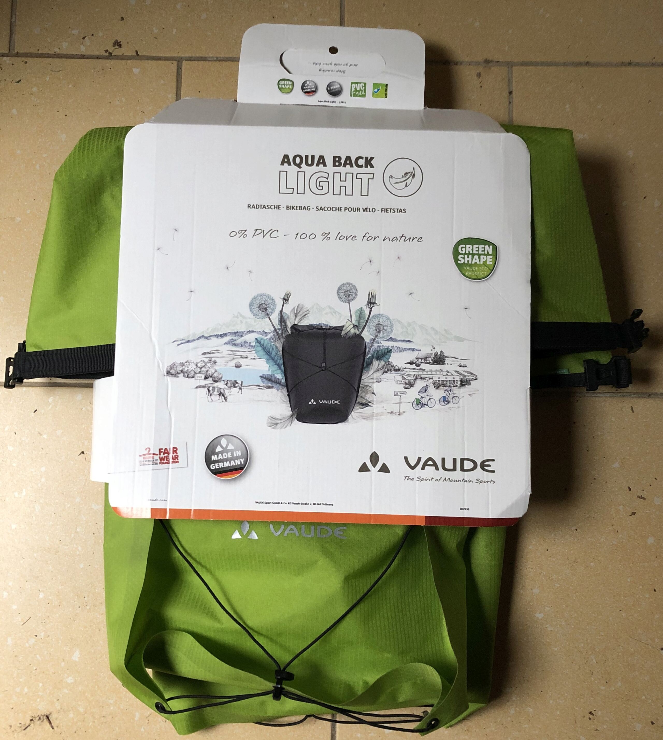 [Vendues]Sacoche de porte bagage Vaude Aqua Back Light Vac10