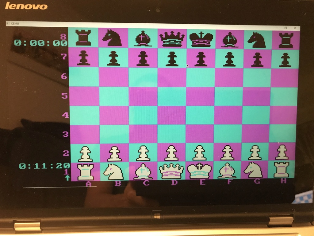 David Broughtons computer chess Engine Philidor / MKV / MK VI 84e13710
