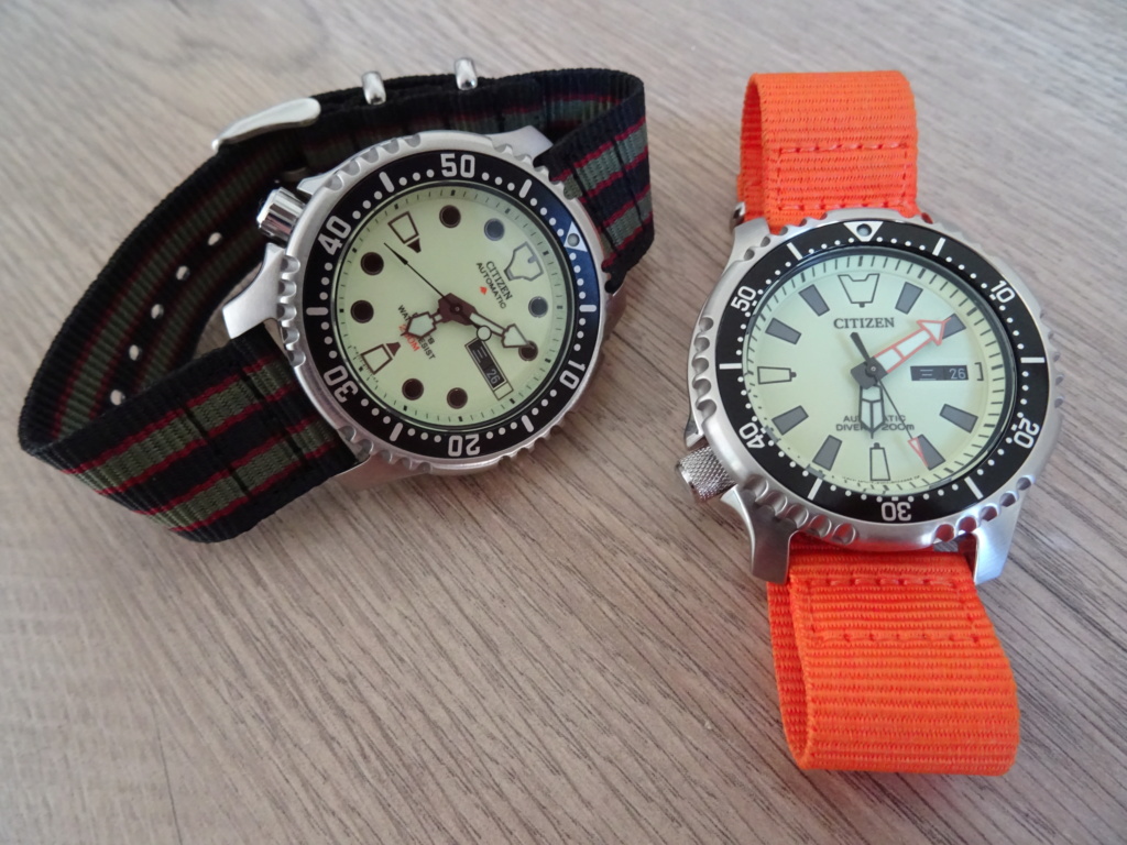 Citizen - Comparatif entre 2 torches : Citizen NY0040-09W vs Citizen NY0080-12X Dsc06428