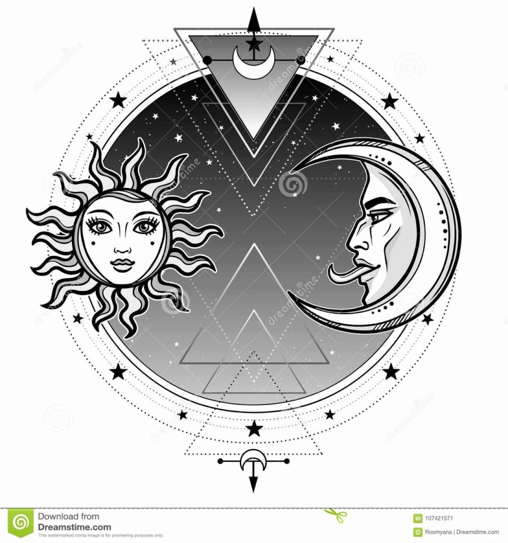 Le soleil a rendez-vous avec la lune ...... Symbol11