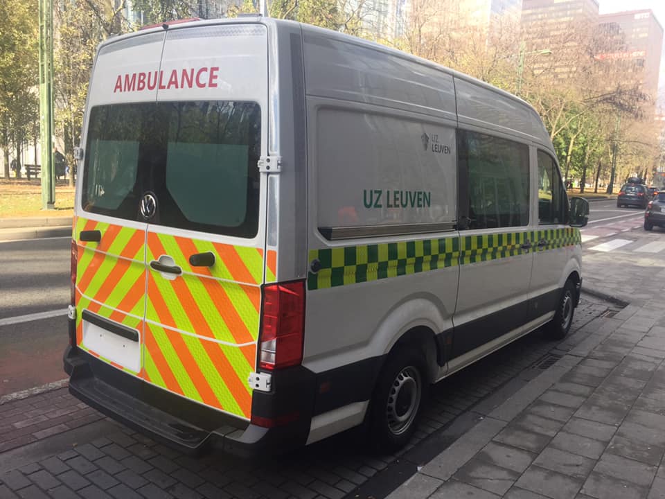 Présentation des nouvelles normes couleur ambulance Non urgent pour la Flandre 44723310