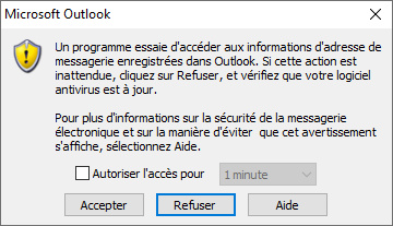 Interface avec Outlook - Page 4 Klaus125