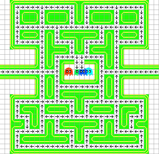 Ebauche du jeu Pac-Man Pacman16