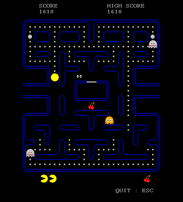 Ebauche du jeu Pac-Man Pacman18