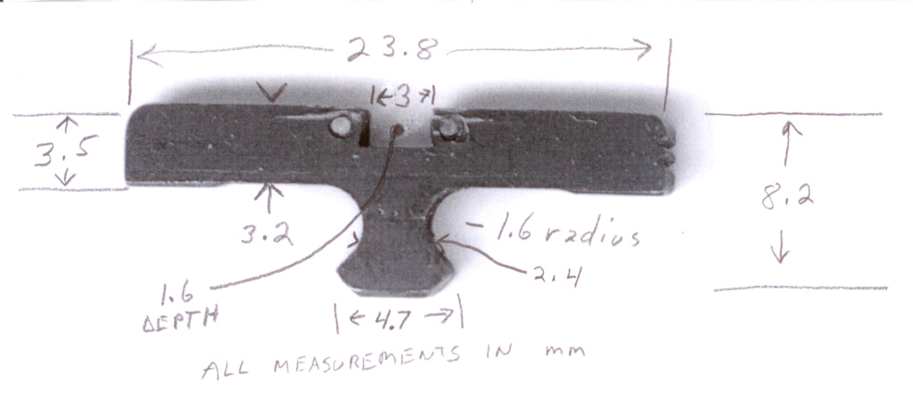 H208 rear sight blade needed 208rsi10