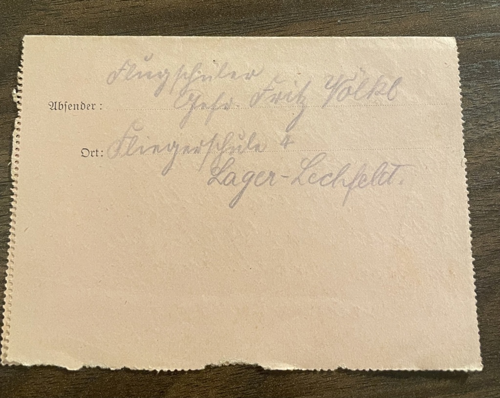 Correspondance Fliegerabteilung - 1915-1918 Img_0613