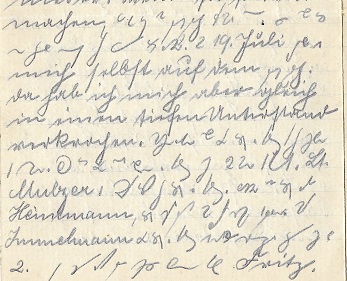 Correspondance Fliegerabteilung - 1915-1918 Manusc29