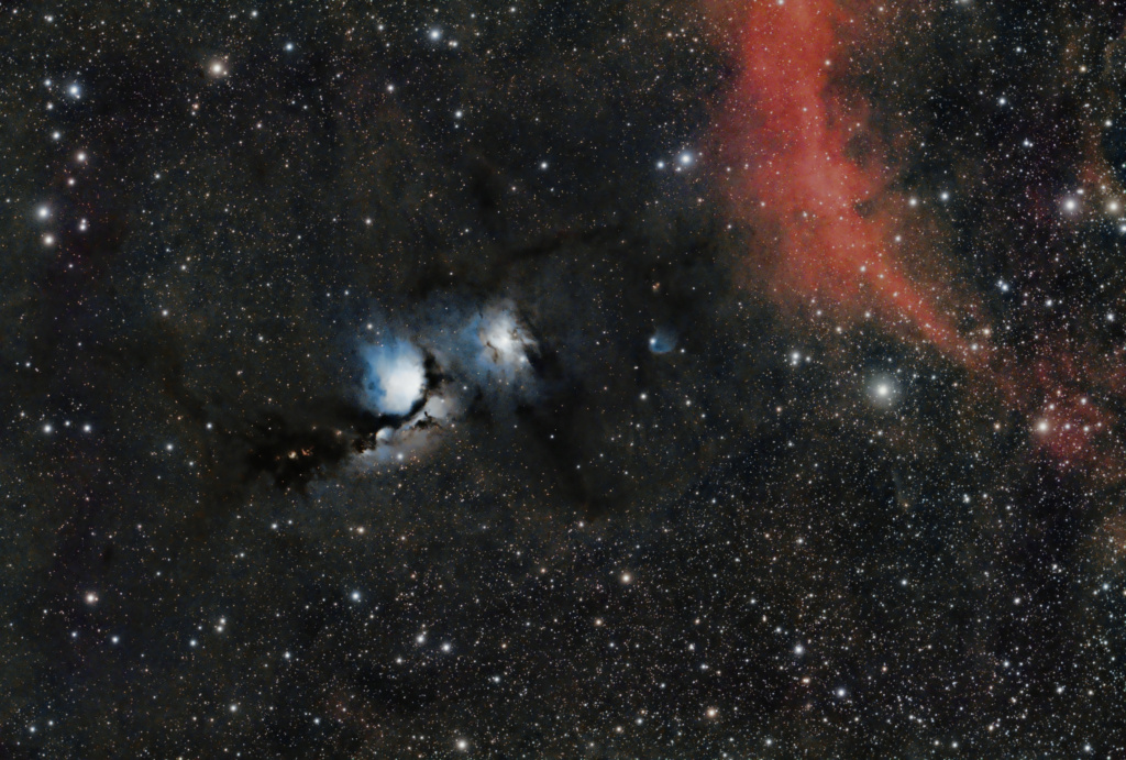 Casper (M78) le petit fantôme , LBN 934, Darks Nebula et NGC + Pictur11
