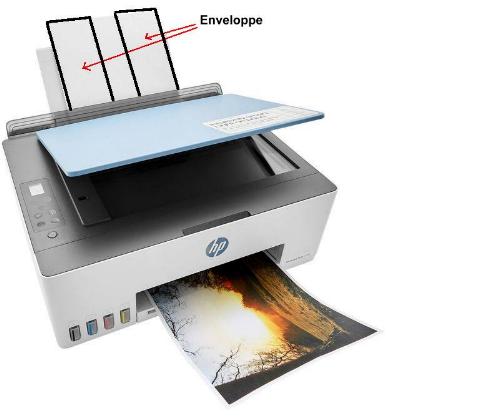 Imprimer des enveloppes avec HP Smart Tank 5100 series  Envelo10