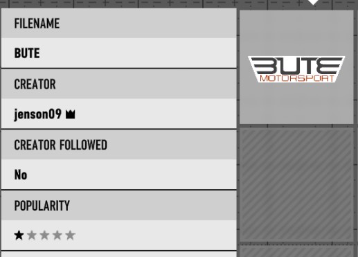 GT Cup - Livery Rules Bute10