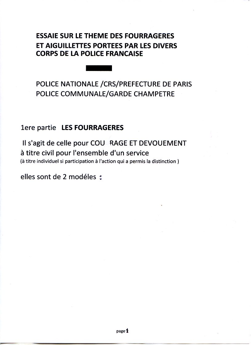 ESSAIS sur fourragères et aiguillettes des SERVICES DE POLICE FRANCAISE Img55210