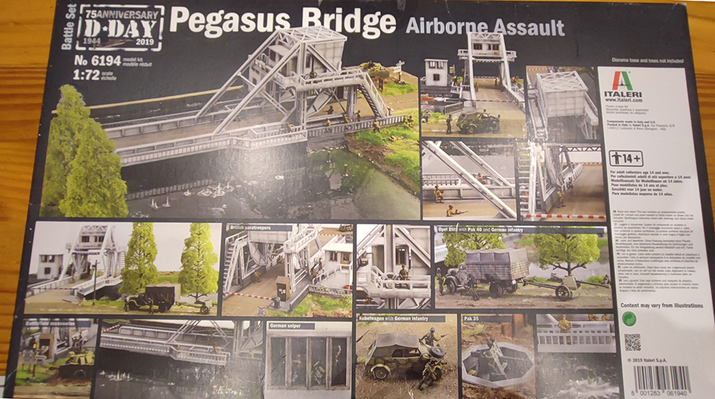Pegasus Bridge - le pont 1/72 Img1106