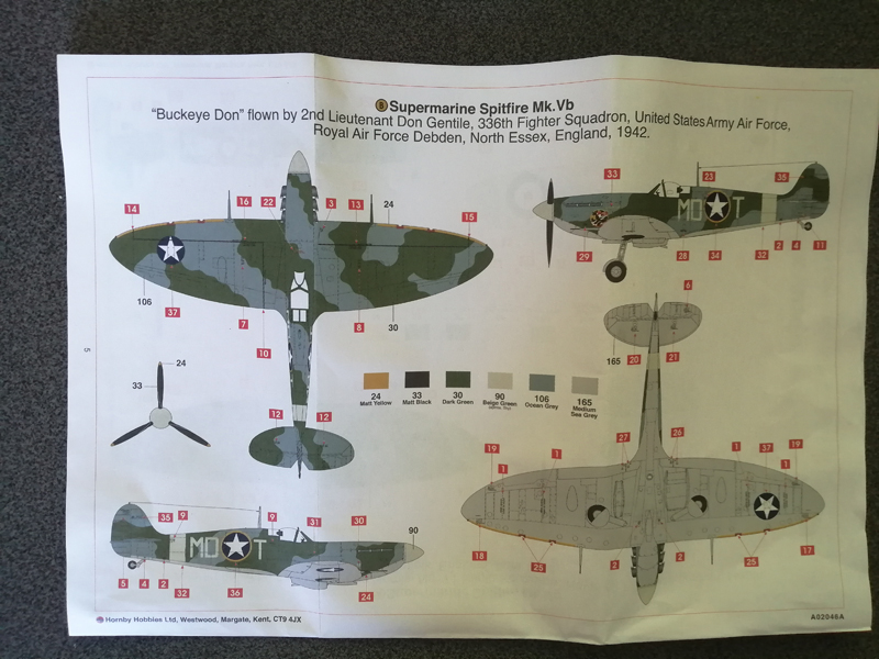 Supermarine Spitfire MKVb 1/72 Img347