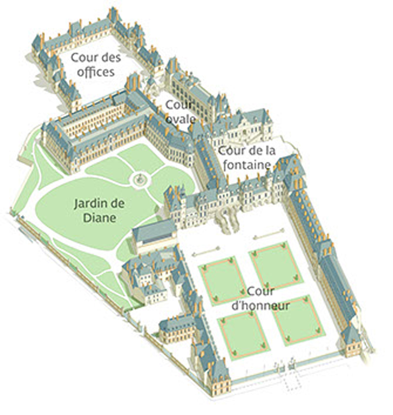 Château de Fontainebleau Plan_a10