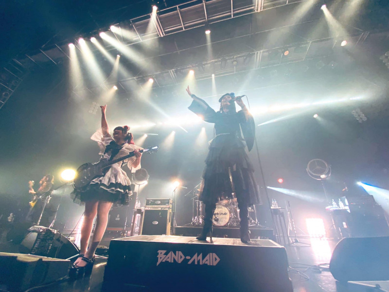 El topic de BAND-MAID ♥ Japón, gira 2022-2023, nuevo disco "Unleash" + concierto 10 de febrero 2023 en STREAMING (Hollywood Palladium)  - Página 4 Band-m25