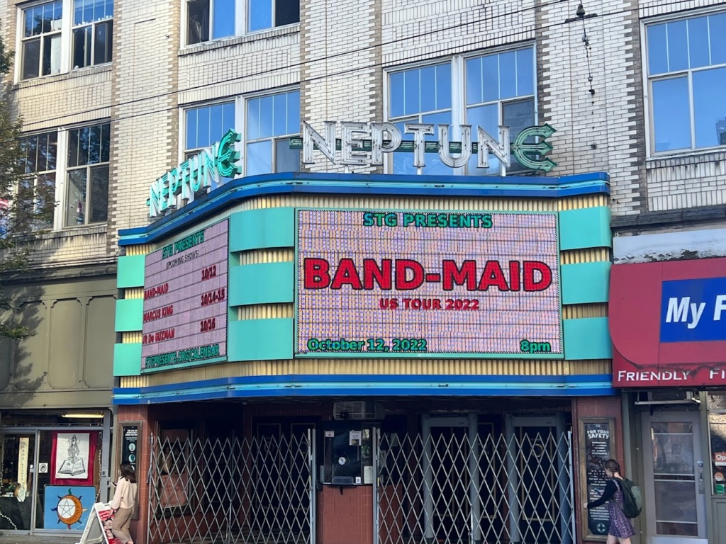 BAND-MAID (GN'R, 6 de noviembre, Japón) Gira norteamericana 2022 Band-m50