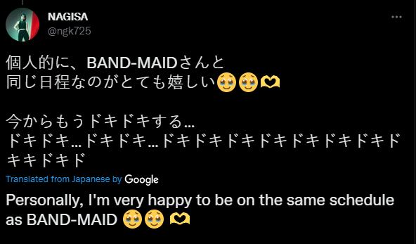 El topic de BAND-MAID ♥ Japón, gira 2022-2023, nuevo disco "Unleash" + concierto 10 de febrero 2023 en STREAMING (Hollywood Palladium)  - Página 4 Triden10