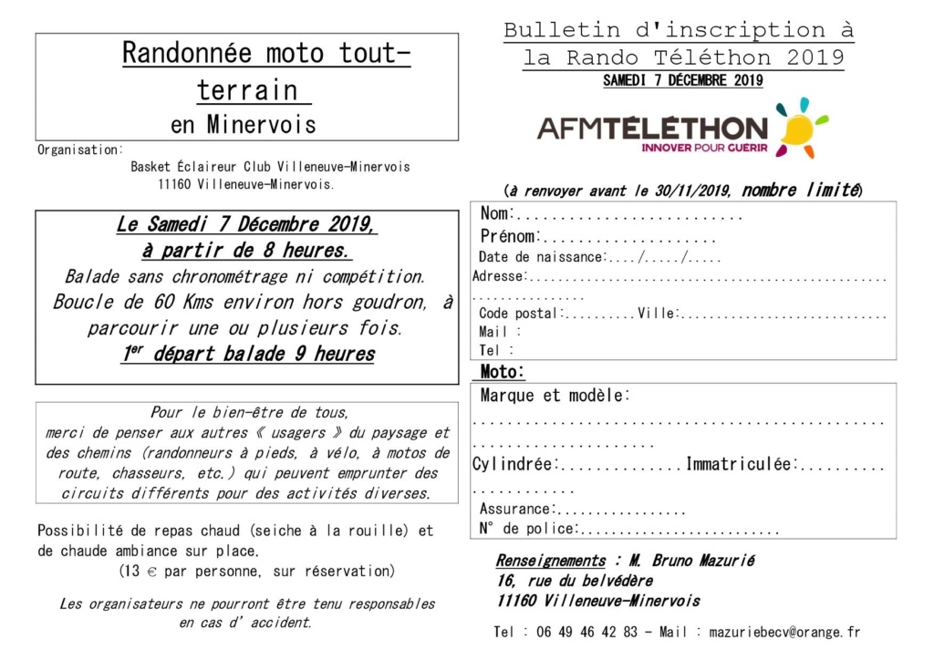 RANDO TELETHON MINERVOIS Teleth13