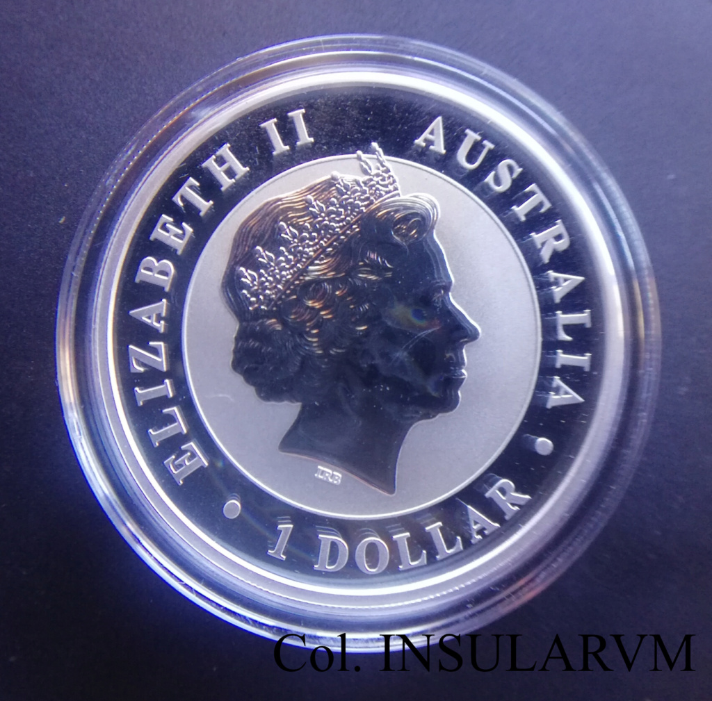 Australia, 1 Dólar (Onza plata) 2017 “Águila Calva” BU/UNC 1_onza34