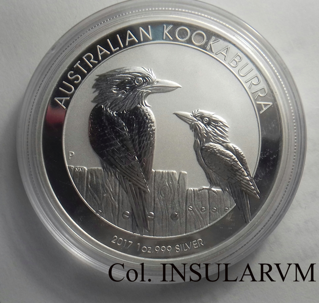 1 Dólar. 2017. Kookaburra. Australia. FDC/BU 1_onza45