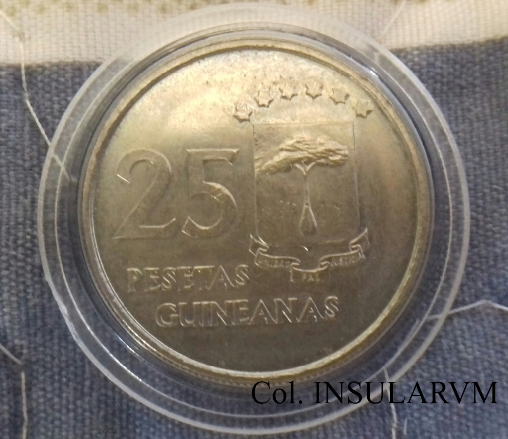 Guinea Ecuatorial, 25 Pesetas. 1969 (*19-69). SC/UNC 25_pes11
