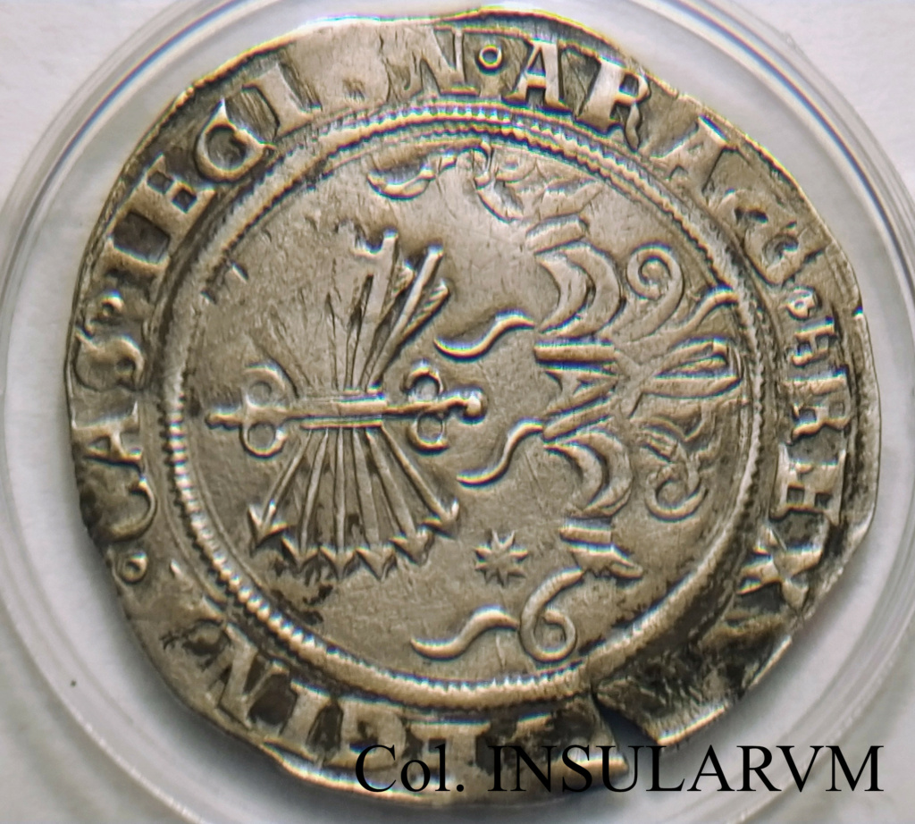 Reyes Católicos, 2 Reales. 1556-1560. Sevilla (oSo). MBC/MBC+ 2_real20