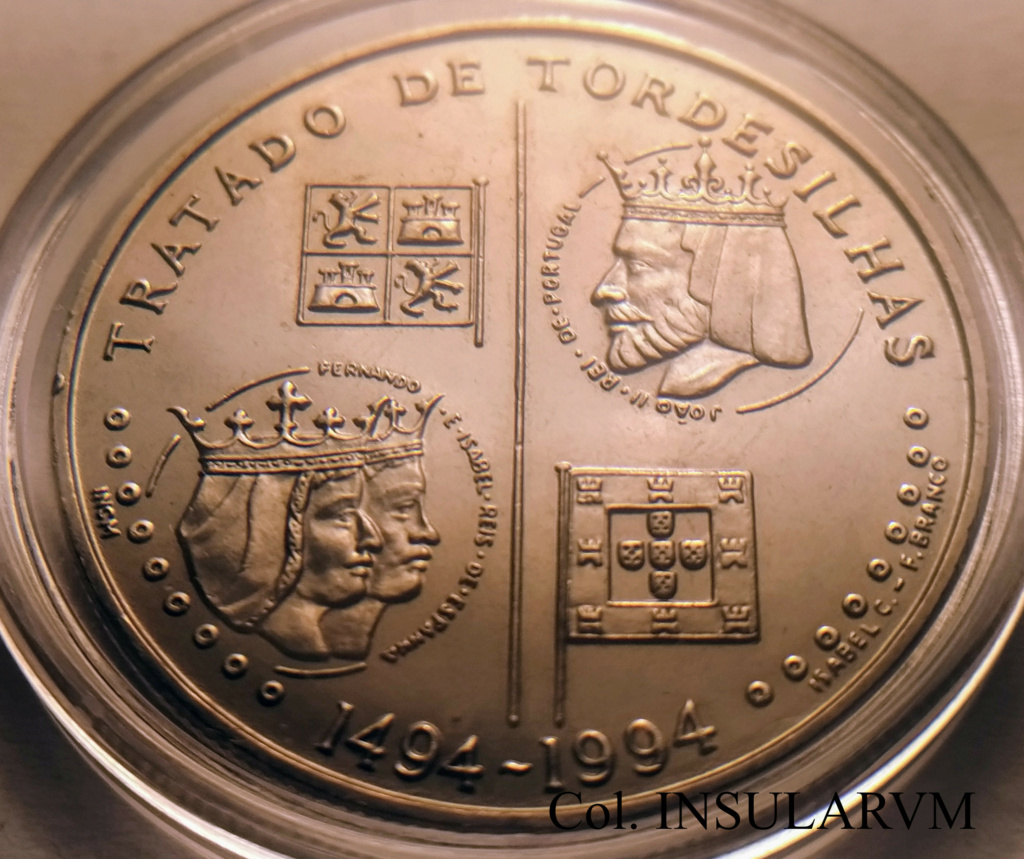 Portugal, 200 Escudos. 1994. Tratado de Tordesillas SC/UNC Img_2040
