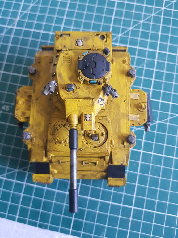 [Fini] [Soulhammer - Imperial fist] Predator(85) + autocanon (40) + heavy bolter (20) --> 145 points 20200514