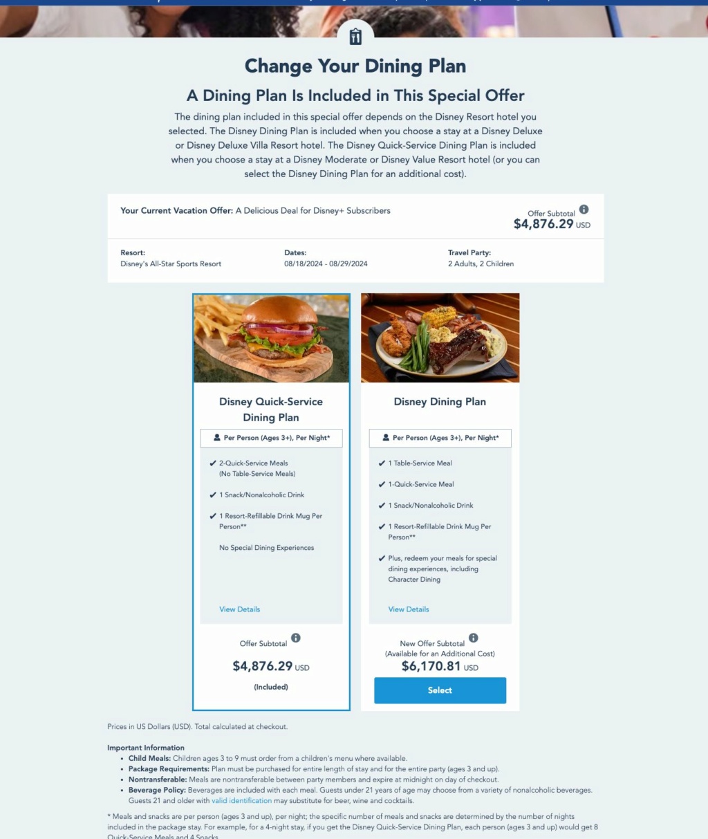 Free Disney Dining Plan 2024 Página 3