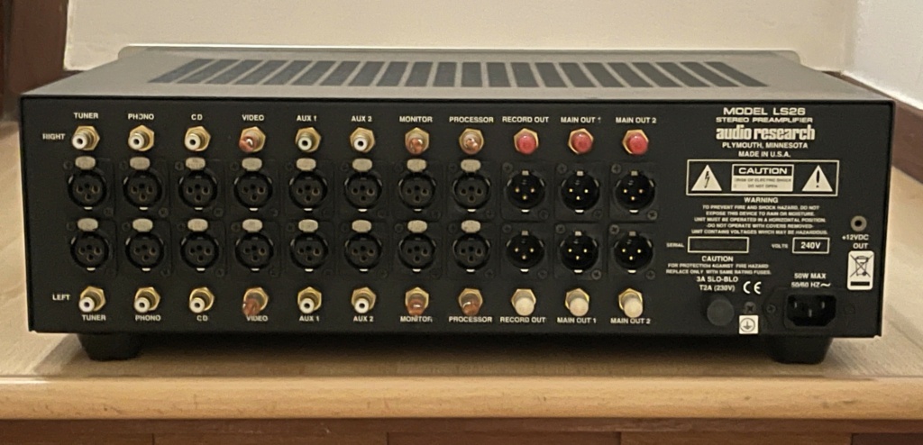 Audio Research LS26 Tube Preamplifier(SOLD) 243