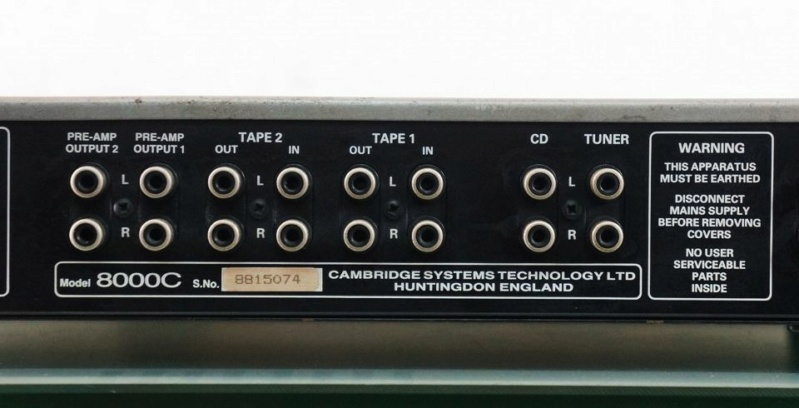 Audiolab 8000C Classic Control/Pre-Amplifier  245