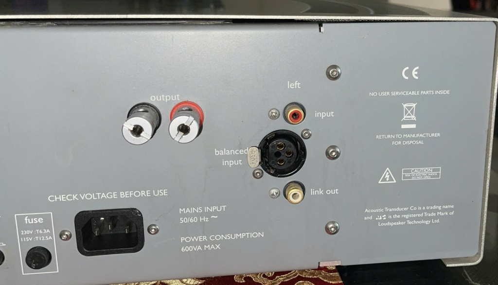 Power Amp ATC P1 Dual-Mono Power Amplifier(SOLD) 530