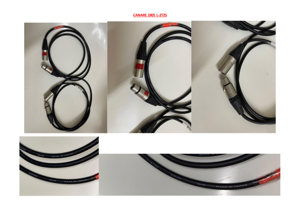 XLR to XLR HIFI Interconnect Cables Canare11