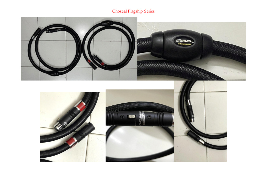 XLR to XLR HIFI Interconnect Cables Chosea10
