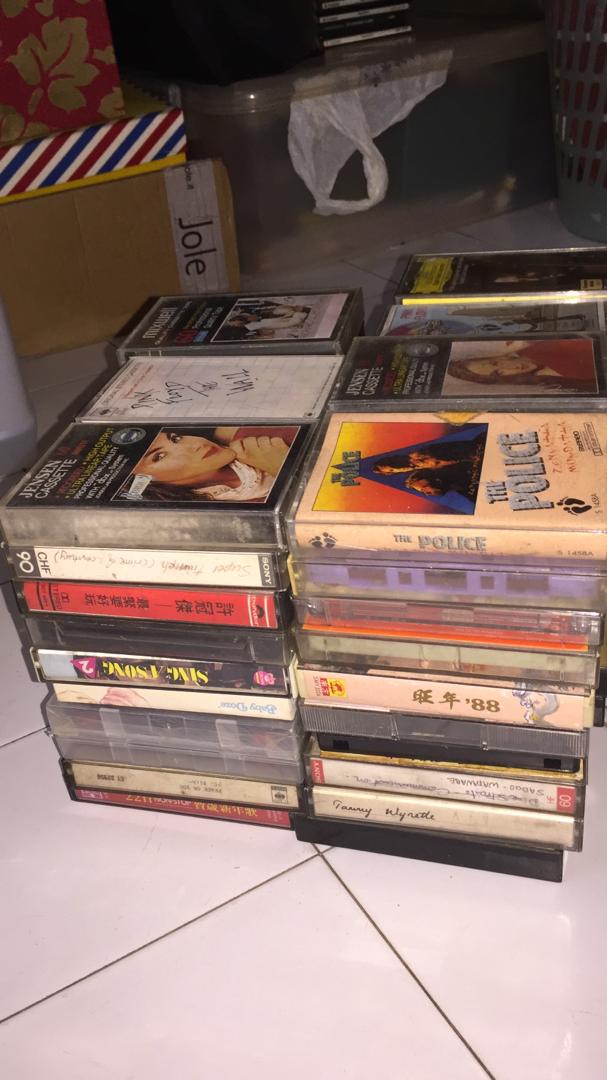 Cassette tapes for sale (sold) Whatsa11