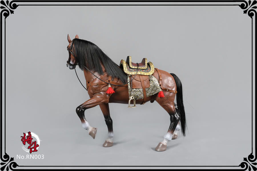 Horse - NEW PRODUCT: will be a model new product: 1 / 6 horses [black / flower / brown three colors optional] (No.RN001/2/3) 10111010