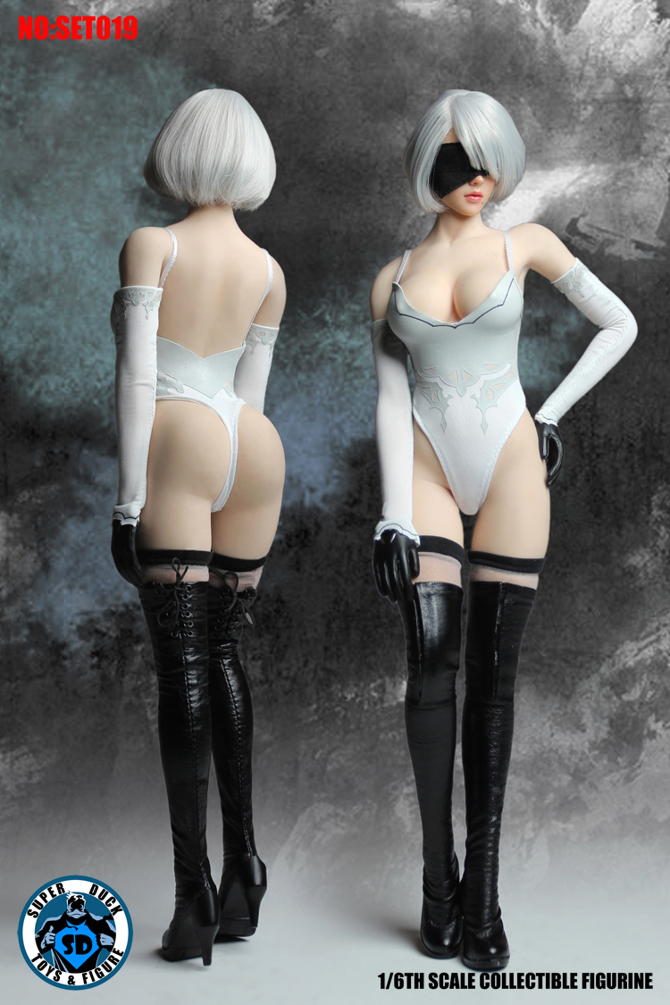 female - NEW PRODUCT: SUPER DUCK New: 1/6 Cosplay Series - SET019 Sexy Man-made Popcorn + Robot Set 1062