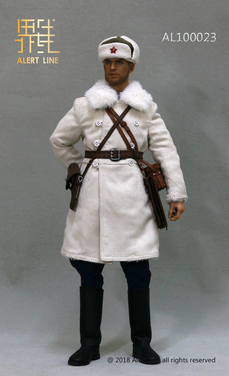 Accessories - NEW PRODUCT: Alert Line boundary play mode: 1/6 World War II 1942 - Soviet Red Army infantry lieutenant officer set (AL100023#) 1084
