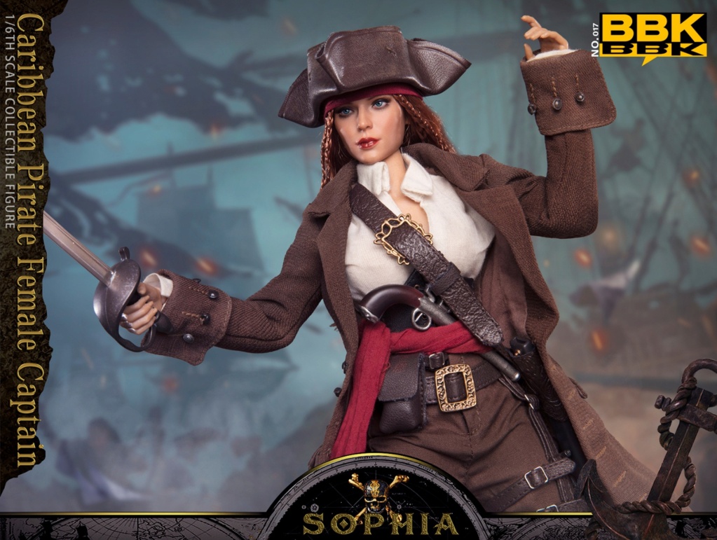 Female - NEW PRODUCT: BBK: 1/6 Caribbean Pirate Female Captain - Sophia (#BBK017) 11084311
