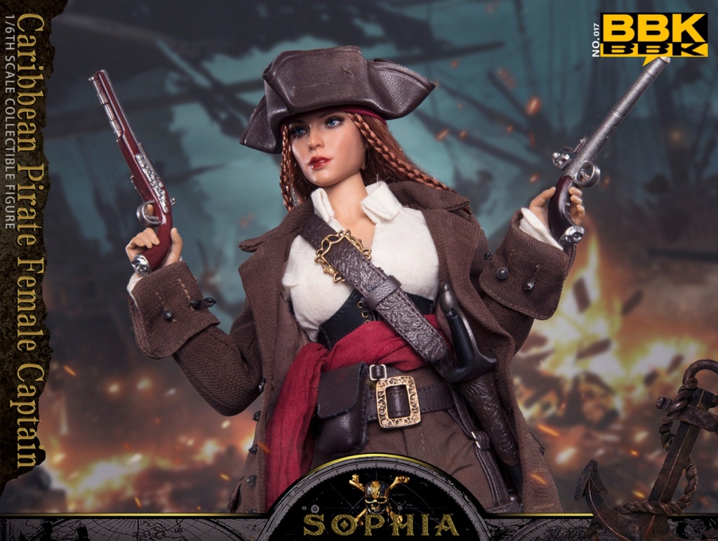 Female - NEW PRODUCT: BBK: 1/6 Caribbean Pirate Female Captain - Sophia (#BBK017) 11084411
