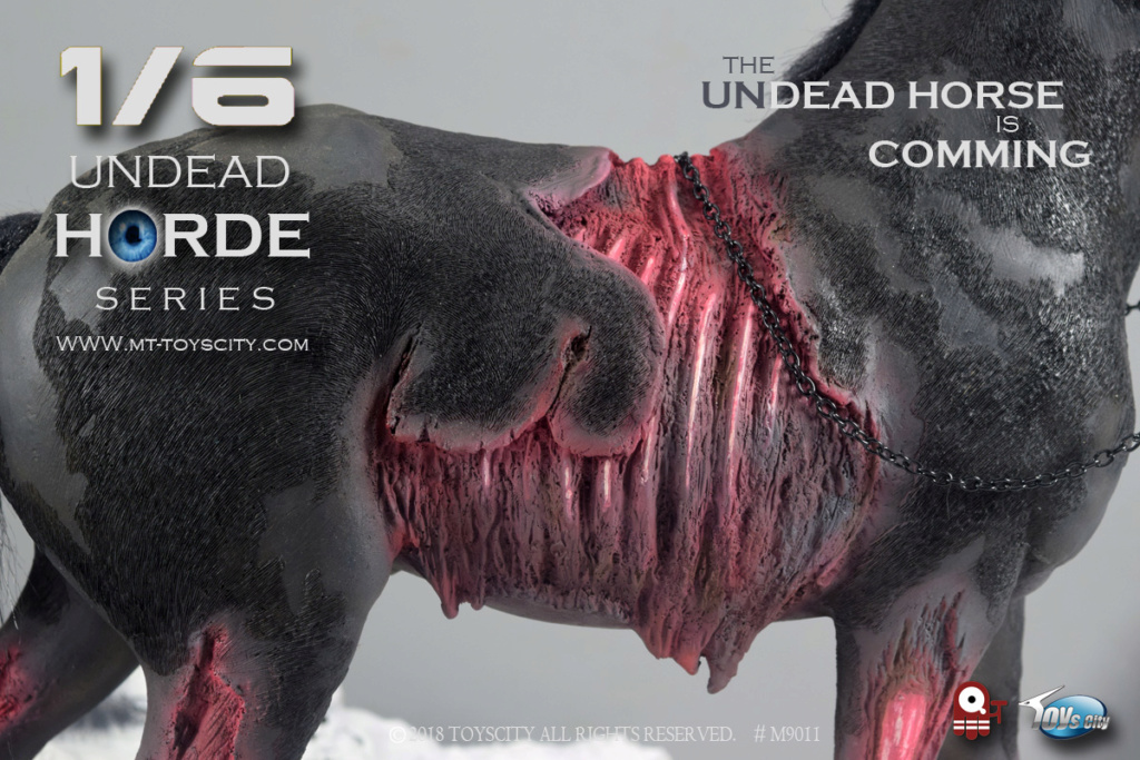NEW PRODUCT:  ToysCity 1/6 Undead Horde Series - The Undead Horse 1125