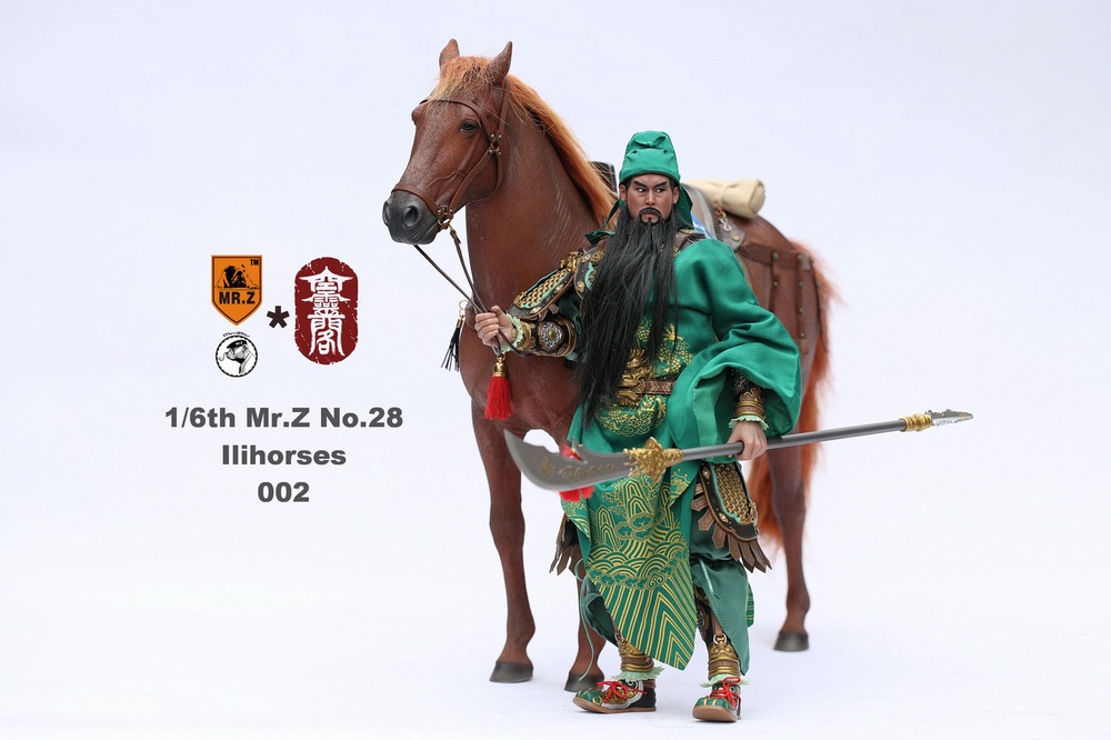 NEW PRODUCT: Mr.Z (*Air Lingge cooperation) new product: 1/6 simulation animal twenty-eighth bomb - Yili horse full set of 6 1229