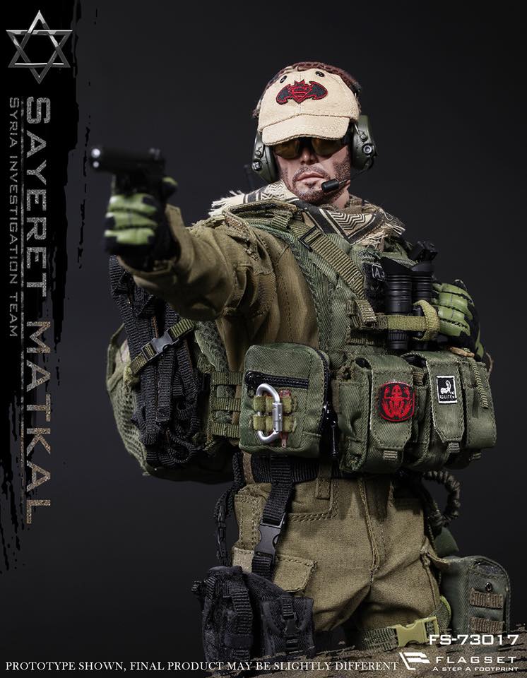 modernmilitary - NEW PRODUCT: Flagset 1/6th scale IDF Sayeret Matkal (Syria Investigation Team) 12-inch military figure 1240