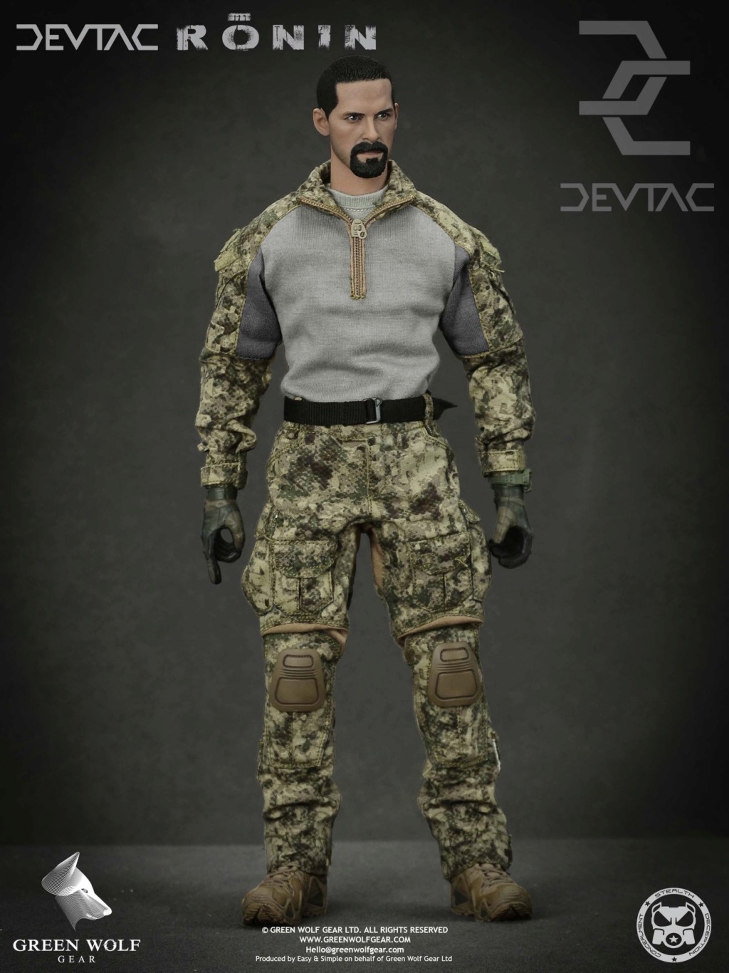 DEVTAC - NEW PRODUCT: Green Wolf Gear DEVTAC Ronin 1/6 Action Figure (VS2434P) 1241