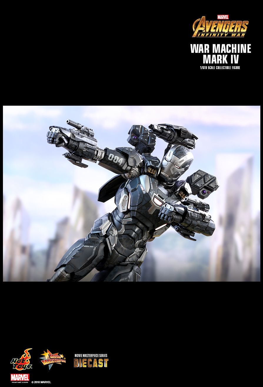 NEW PRODUCT: HOT TOYS: AVENGERS: INFINITY WAR WAR MACHINE MARK IV 1/6TH SCALE COLLECTIBLE FIGURE 1260