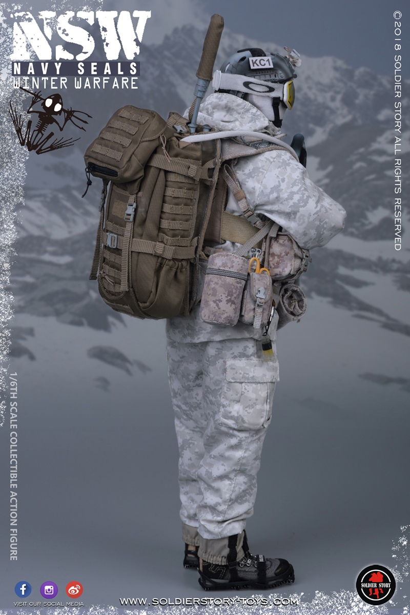 NavySeal - NEW PRODUCT: SoldierStory: 1/6 US Navy Seals - NSW Snow Precision Shooter MARKSMAN (SS109#) 1311