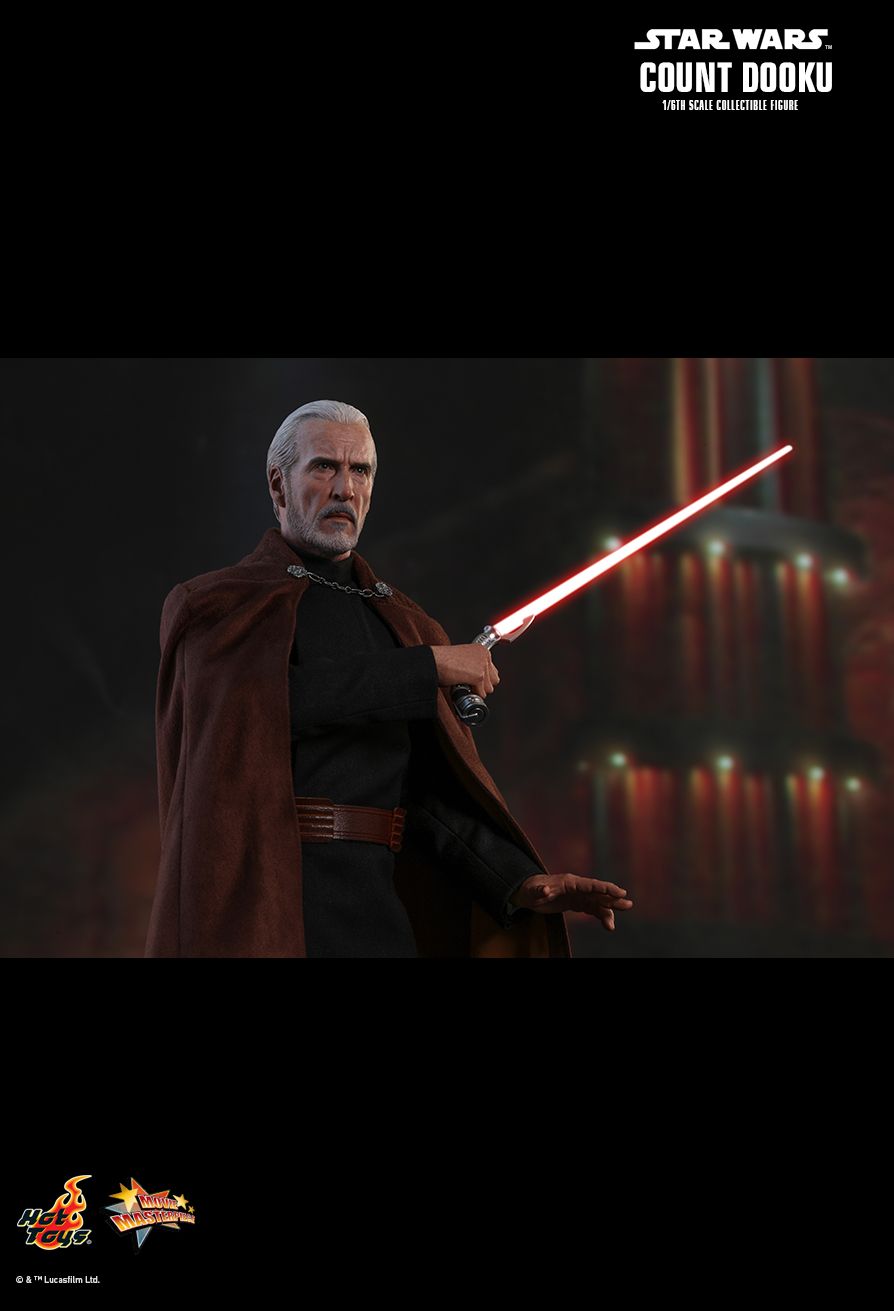 starwars - NEW PRODUCT: HOT TOYS: STAR WARS EPISODE II: ATTACK OF THE CLONES COUNT DOOKU 1/6TH SCALE COLLECTIBLE FIGURE 1314