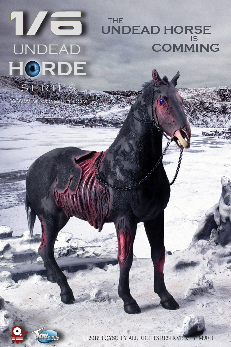 NEW PRODUCT:  ToysCity 1/6 Undead Horde Series - The Undead Horse 135