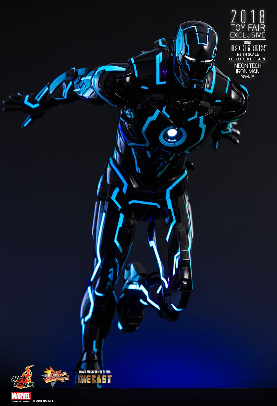 hottoys - NEW PRODUCT: IRON MAN 2 NEON TECH IRON MAN MARK IV 1/6TH SCALE COLLECTIBLE FIGURE 1420