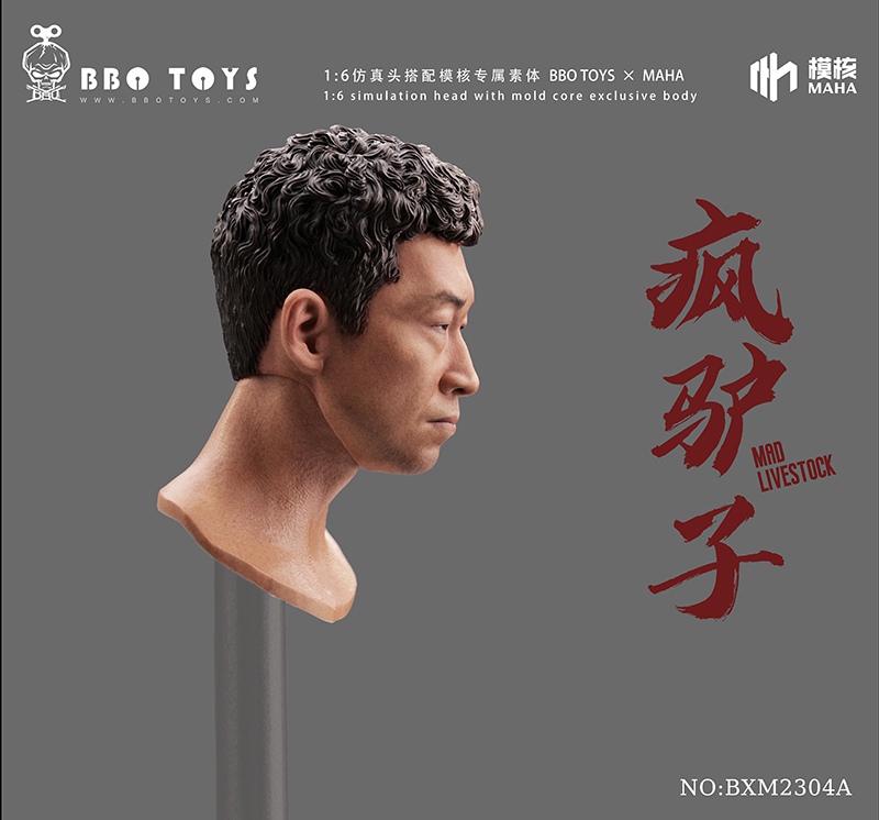 MoldCore - NEW PRODUCT: BBOTOYS: mold core 1/6 Xu Jiang/Crazy Donkey/A Sheng 12-inch movable soldier doll head carving suit body 14561910